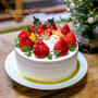 クリスマスデコレーションケーキと、今日のレシピ