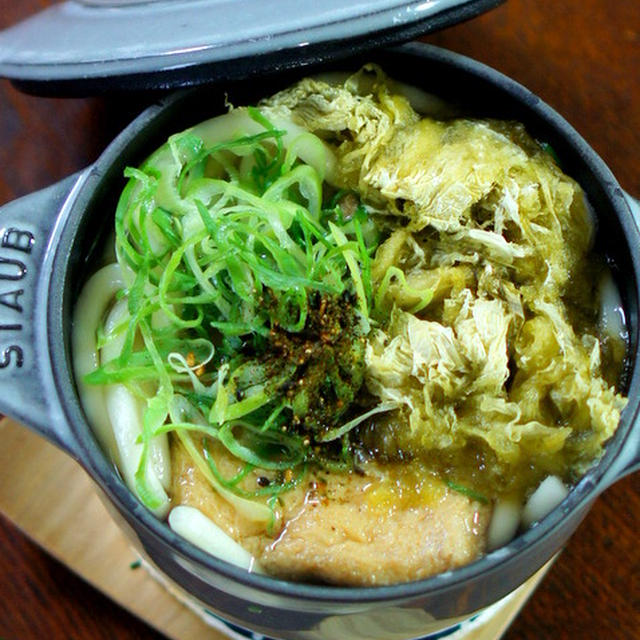 道頓堀今井のきつねうどん♫