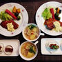 揚げさんがなくて・・・キャベツが重なって・・・チキンの照り焼きタルタルソース添え♪・・♪