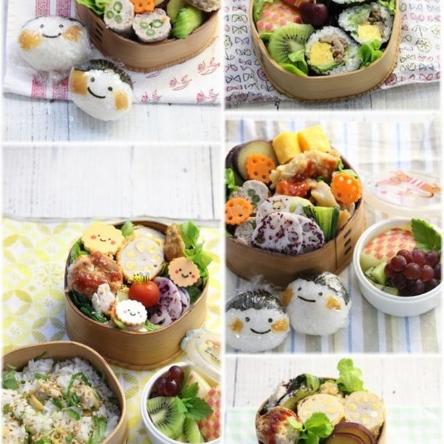  6月18日～22日のお弁当日記。と　その仕込み。　今週はれんこんカレーチーズフライが人気。と　同じ空の下。