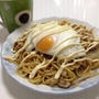 お昼は焼きそば