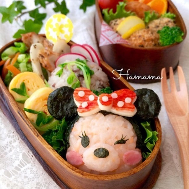 ツムツムミニーちゃんのお弁当 By Haママさん レシピブログ 料理ブログのレシピ満載