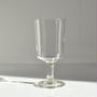 【3377】19世紀 吹きガラスのビストログラス、ワイングラス、アクアグラス（大）