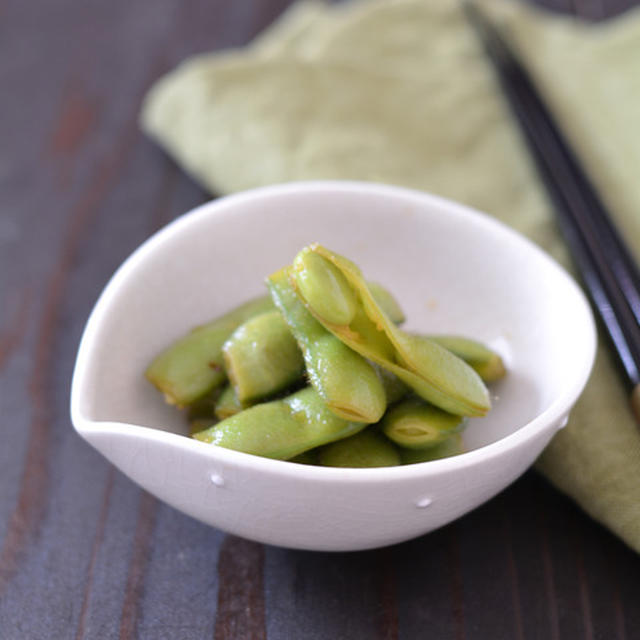 浸し枝豆～中華風～。サバトマトのエスニック風のごはんの日。