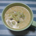 やさしい味わい^^キムチ風味のミルクスープ by masaさん