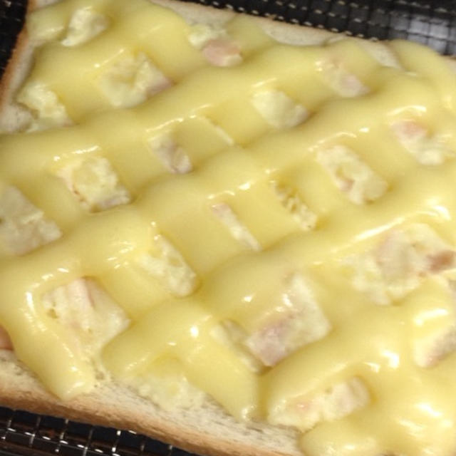 チーズのせパン♪