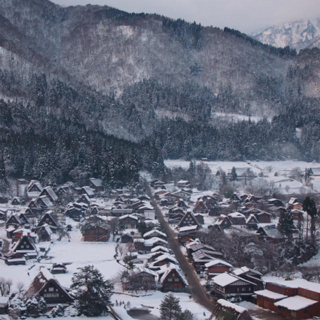 2013年シメの登山と旅行☆白川郷