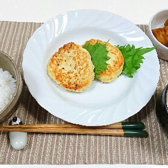 あっさり豆腐ハンバーグ☆2016/05/02の晩ごはん。