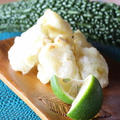 ３６５日野菜レシピNo.２３２「にがうりのわたの天ぷら」