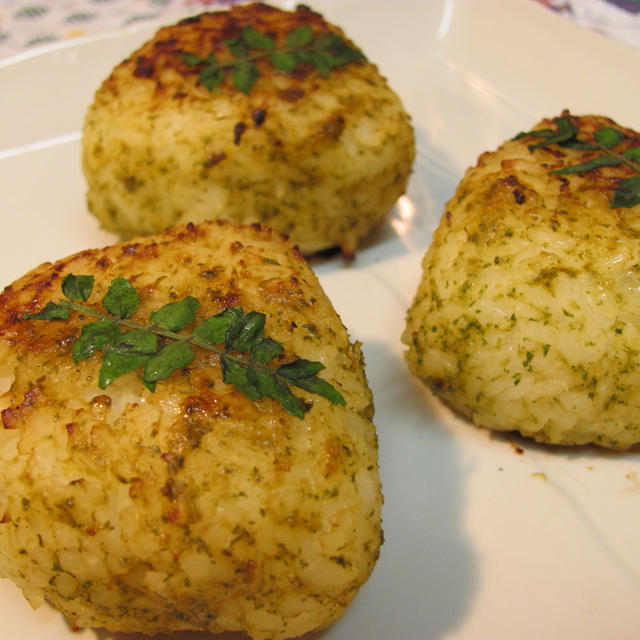 木の芽味噌の焼きおにぎり