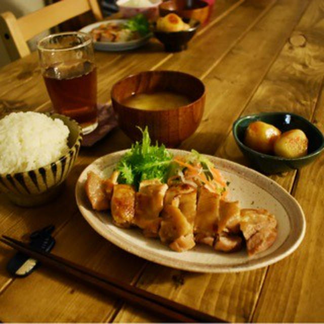 いよいよクリスマスですね(o^^o)♪♪と夜ご飯。