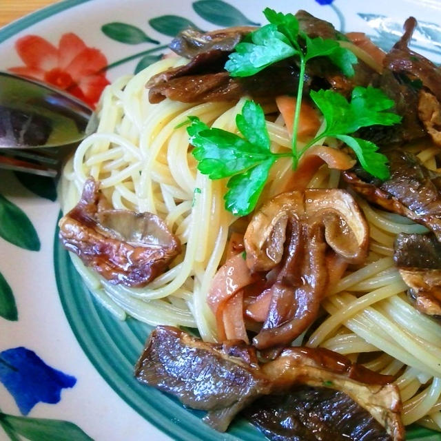 これぞ！イタリアのポルチーニスパゲッティ