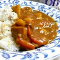 １２２０夜☆林檎カレー＆おでん風・・・♪とノルマ＾＾；