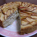 アップル（りんご）ケーキの作り方。　米粉ケーキのレシピ