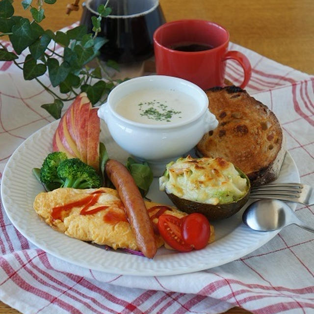 ガッツリ朝ごはん
