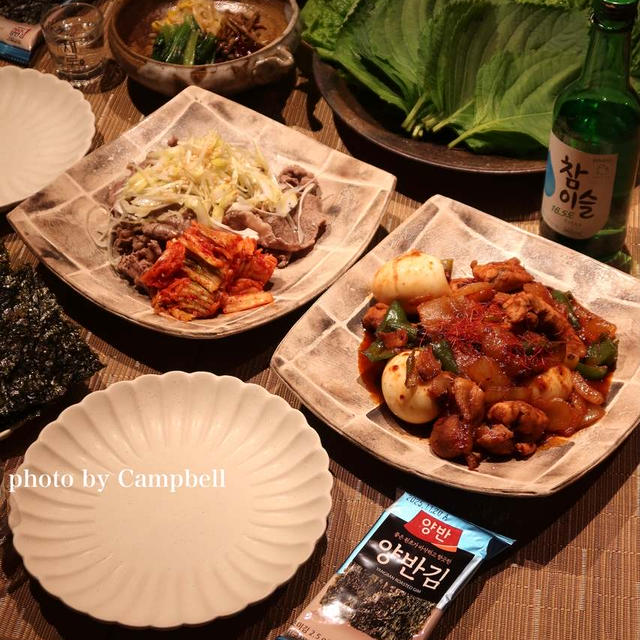 チャミスルジュセヨでおうち韓国料理
