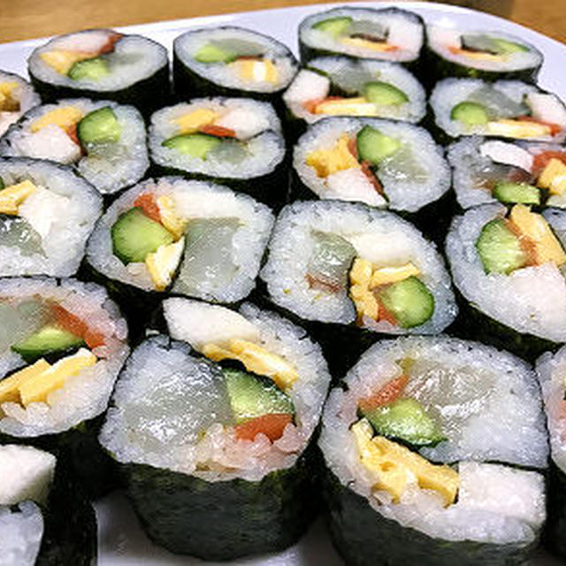 恵方巻を作って鰯のなめろう♪