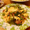 菜花とトロトロ卵の炒め物