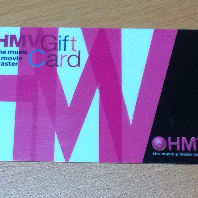 HMV　Gift Card
