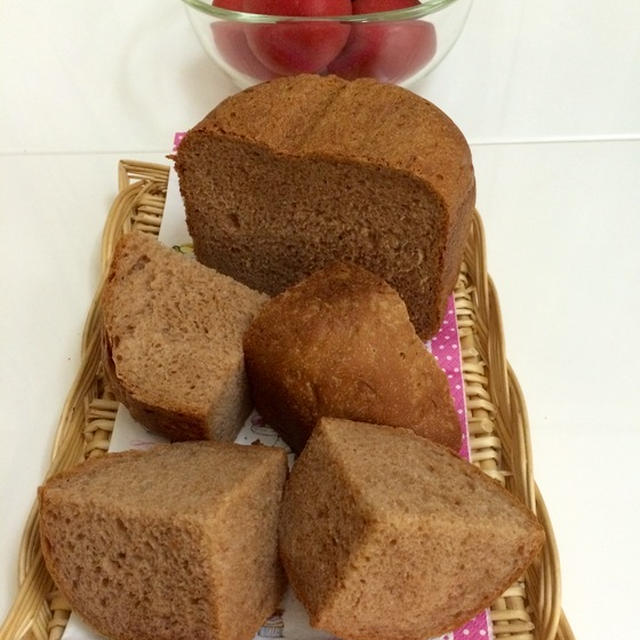 ダブルミルクハース＋ココア風味な食パン