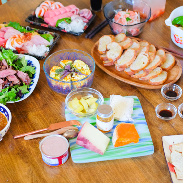 自粛生活中にちょっとした変化を♪　おうちでパーティ気分を楽しんでみる。