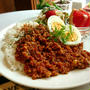 カレー嫌いさん遂に完食! きのこ香る秋のチキンキーマカレー♪ レシピ〈追記あり〉