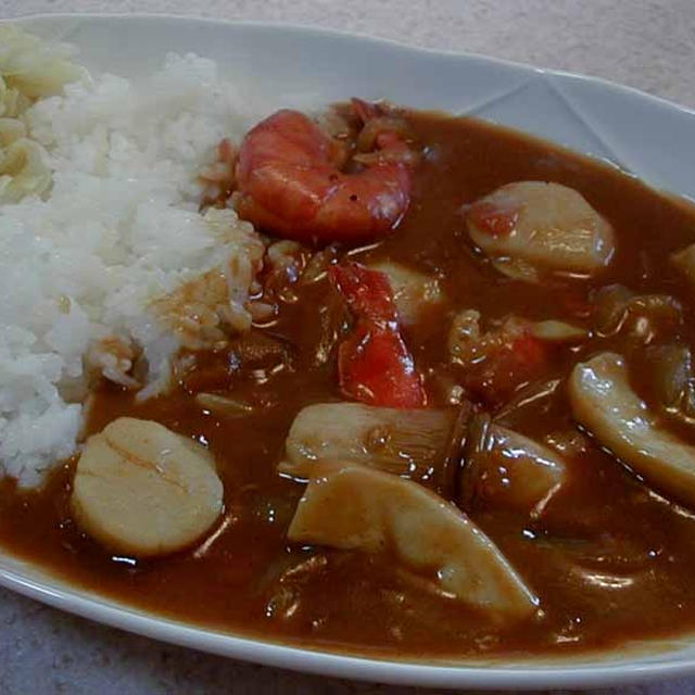 シーフードカレー