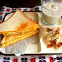御礼　と　厚焼き玉子サンドイッチと黒ゴマ豆乳バナナの朝ごはん＊連載記事を更新しました