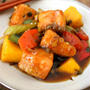 Sweet and Sour Salmon with Mangoマンゴー入りスイートアンドサワー
