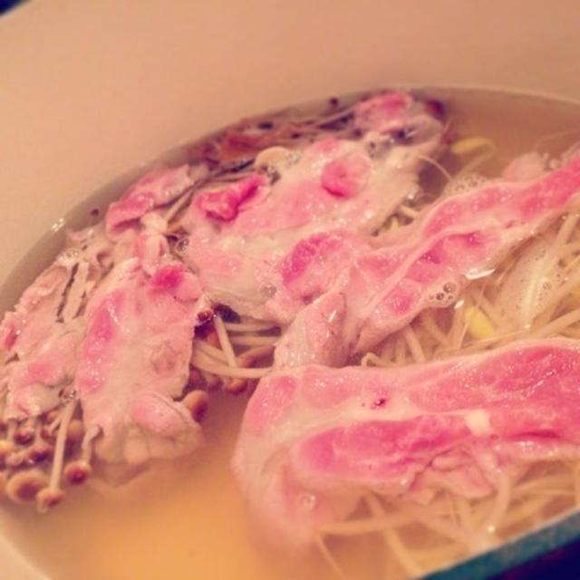 しゃぶしゃぶと生春巻き