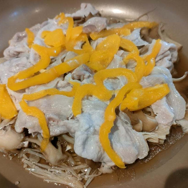蒸し焼きで簡単晩ごはん＼(^o^)／