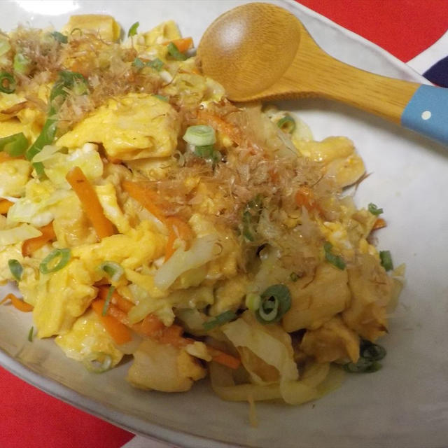 麸チャンプルー　今日の一押しメニュー
