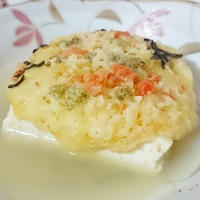 簡単に一品！！シメにもどうぞ♡　もめん美人の天茶風