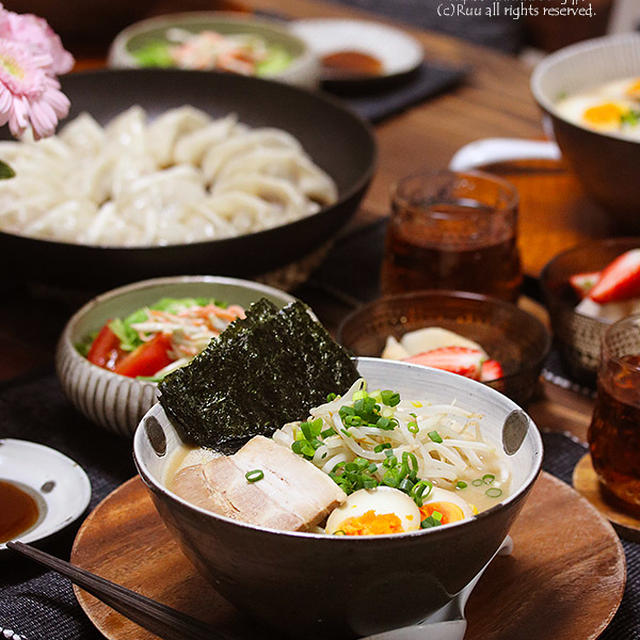 【献立】醤油豚骨ラーメン。～毎日起きれる薬があったら5万でも買いたい～