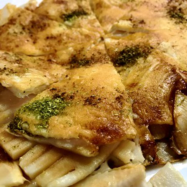 たけのこのチーズ醤油焼き♪