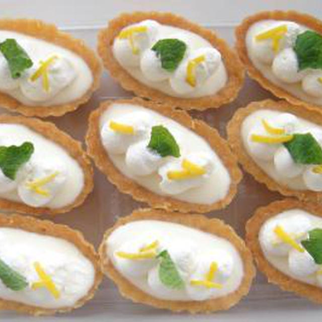 はちみつレモンチーズケーキタルト