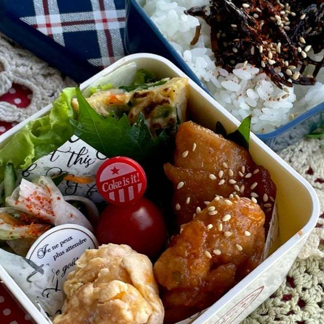 ＊息子が帰ってきた〜！と今週の振り返り弁当＊