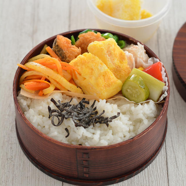 今週のおべんとう。昼ごはん。084W