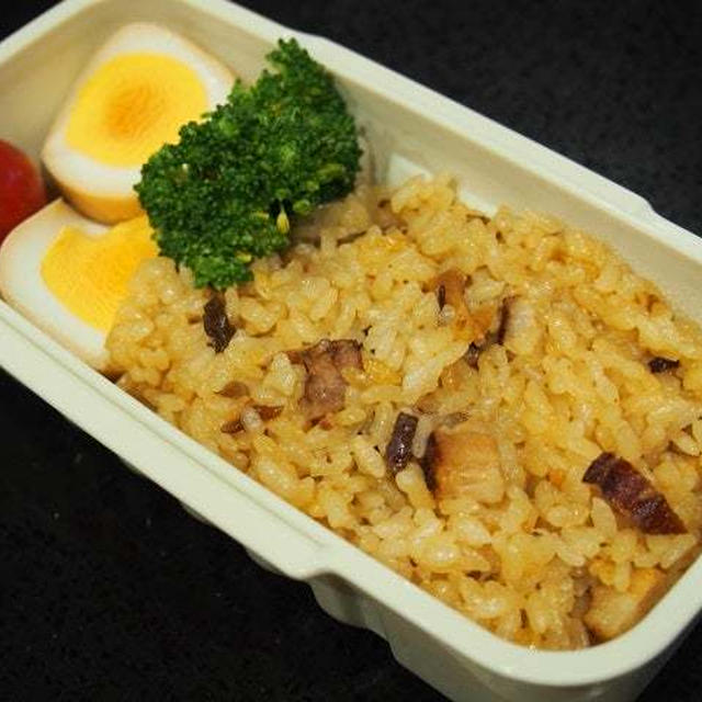 パパッと食べられるお弁当。