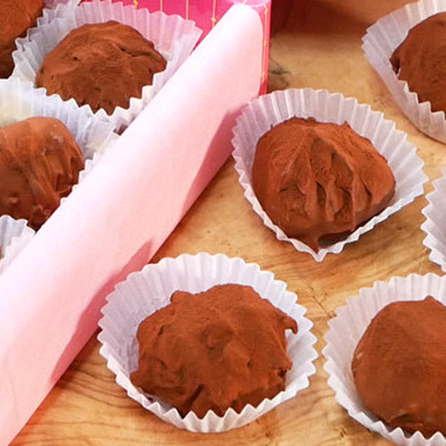 バレンタインは明治のチョコレートでトリュフチョコ By Hiromaruさん レシピブログ 料理ブログのレシピ満載