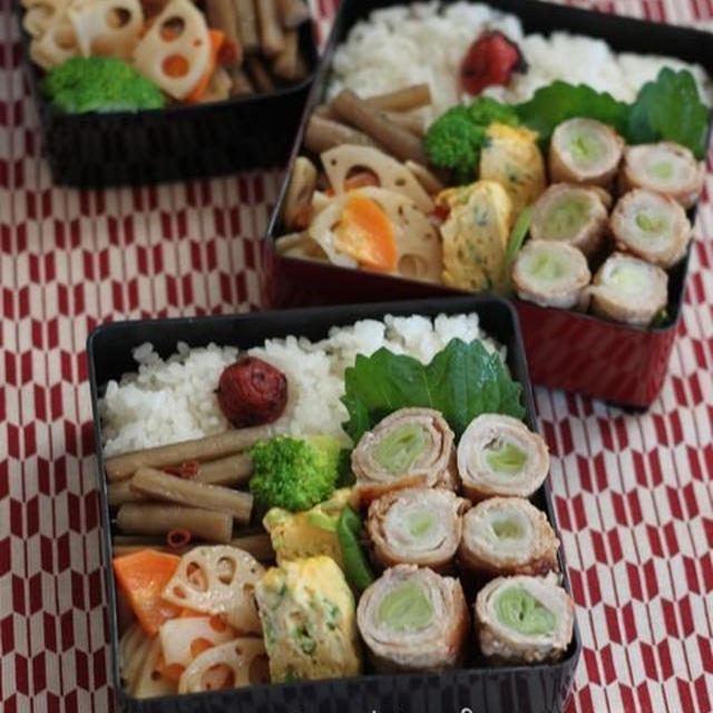 同じ場所を何度も・・・　☆　今日のbento＆晩ご飯♪