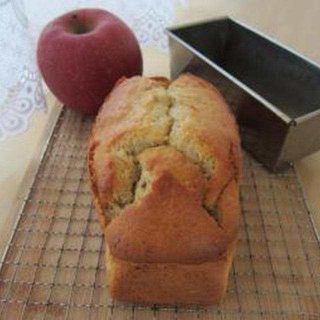 【福島クッキングアンバサダー】福島県産サンふじで、りんごと紅茶のパウンドケーキ♪