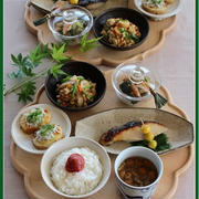 鰆のみそ漬け焼き！長芋ピザ！で、まごわやさしい♪
