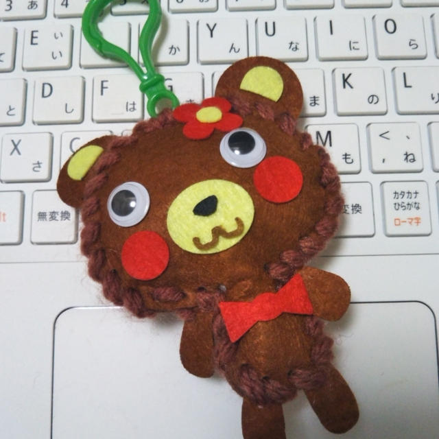 キャンドゥ☆どうぶつマスコットを作ったよ