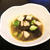 もずくだがちょっと洋風サラダ「野菜のうまみドレッシング・トマト」。