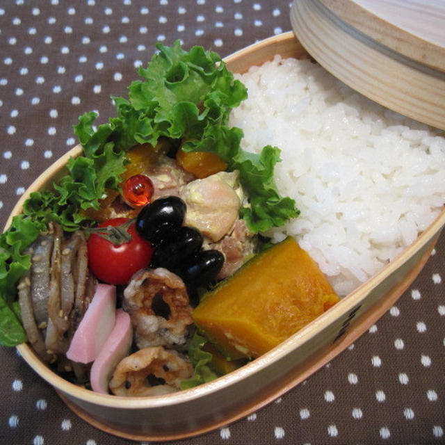 鶏肉のガーリックマヨ焼き弁当