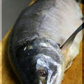 ◆新巻鮭を捌きます♪～石狩鍋だよ♪