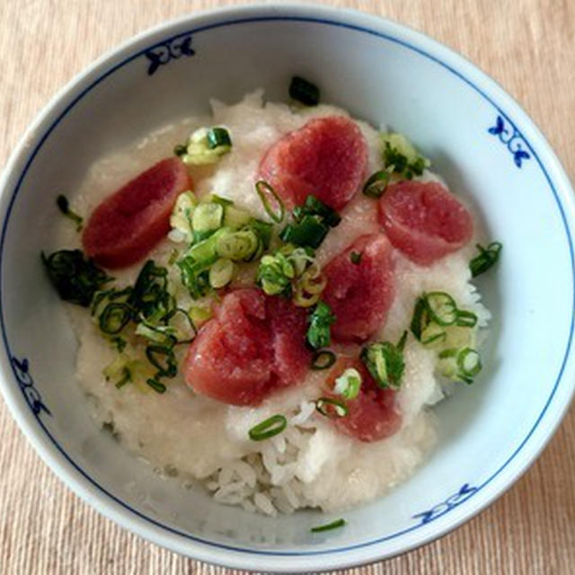 辛子明太子とろろ丼