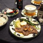 月曜断食中の金曜日、夜ごはんにお肉を食べてしまった(⑉་ ⍸ ་⑉) ついでに３週目のメニューも。