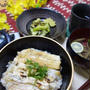 名店のひつまぶしと手作り松島あなご丼の食べ比べの夕食